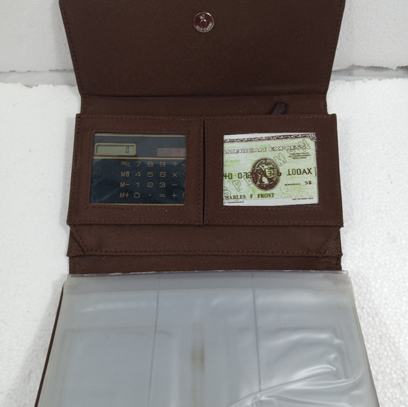 NWOT Rising Sun Floral Vine Embossed Trifold Wallet Vintage - Picture 4 of 10